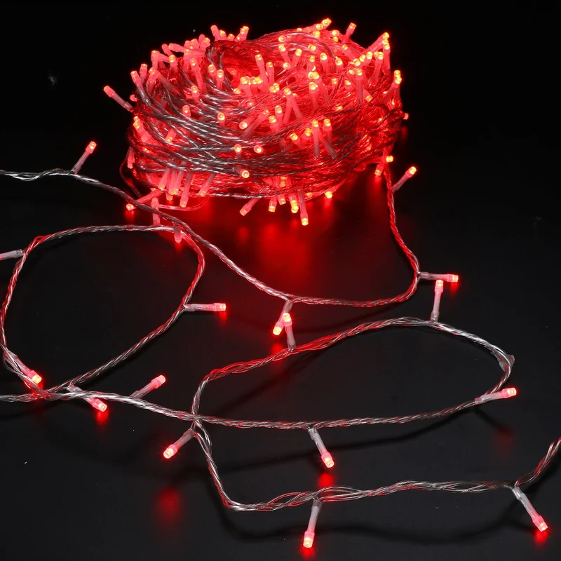Lexi Lighting 400 RGB connectable Colour Changing String light - Clear