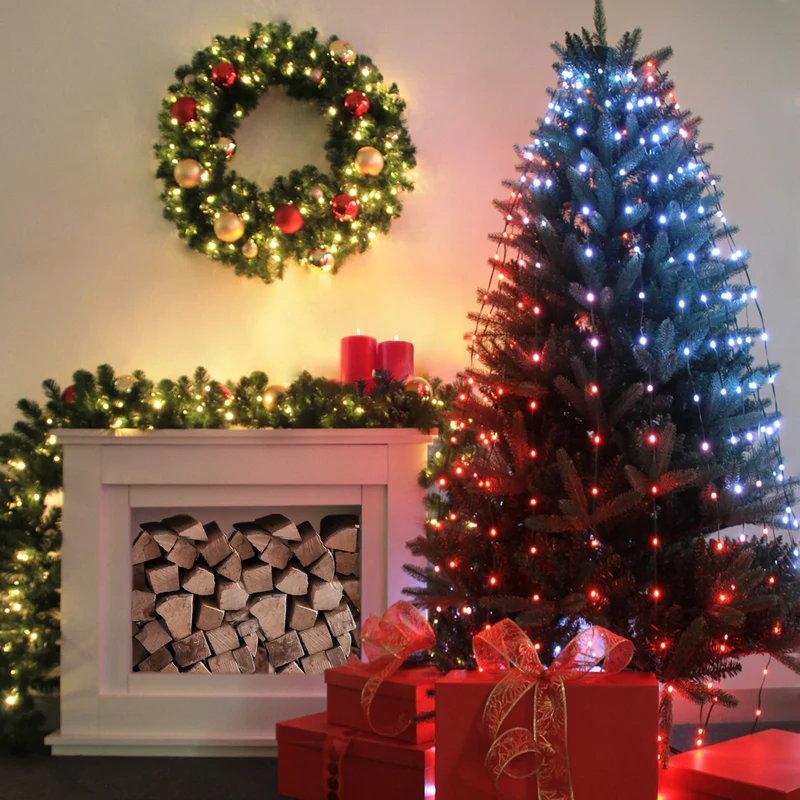 Lexi Lighting RGB String Light for Christmas Trees