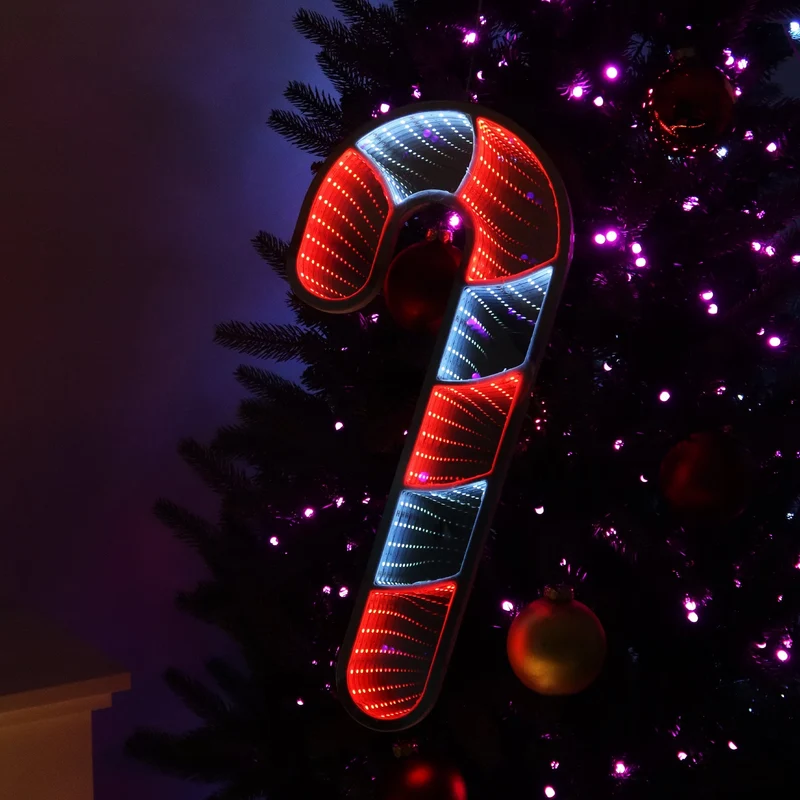 Lexi Lighting Infinity Candy Cane