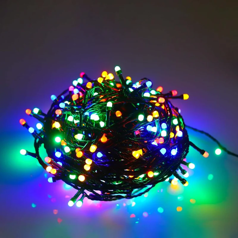 Lexi Lighting 320 Frosted LED Connectable String Light - Multicolour