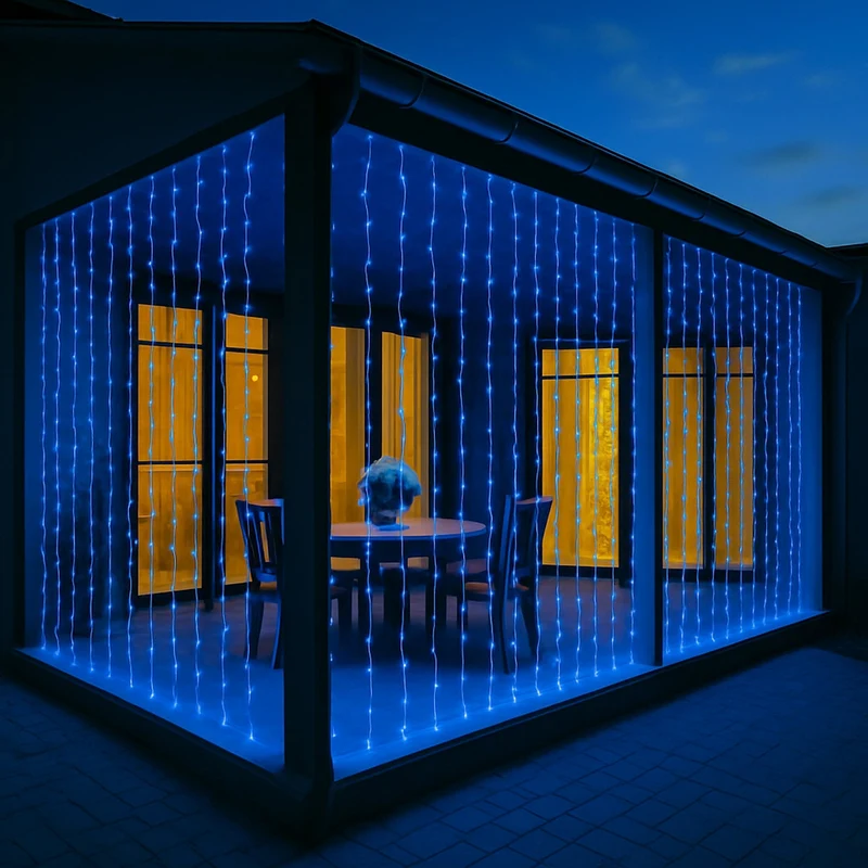 Lexi Lighting 160 RGB Colour Changing curtain light