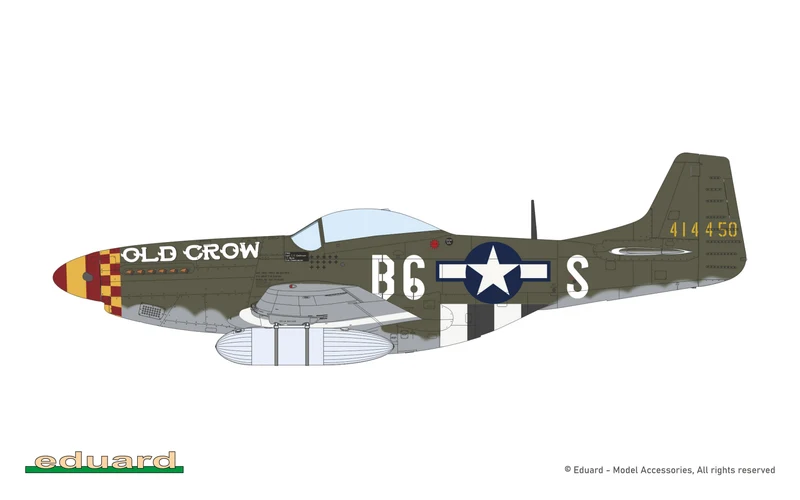 1/72 P-51D Mustang Model Kit
