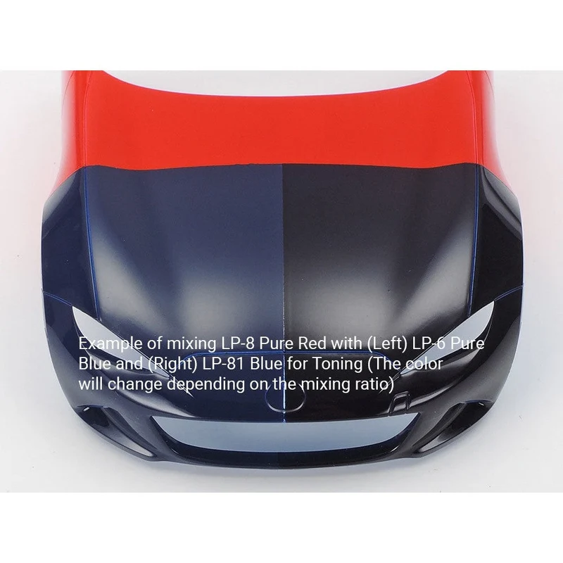 Tamiya Lacquer Paint Mixing Blue