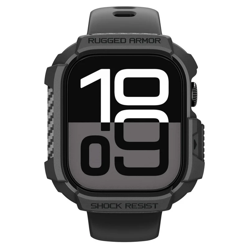 Spigen Apple Watch 10/11 42mm Rugged Armor 2 Case (Black)