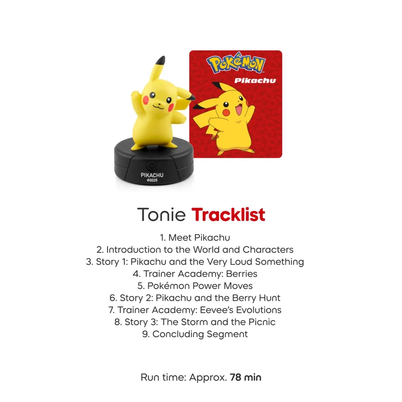 Pokemon - Pikachu Tonie Audio Character