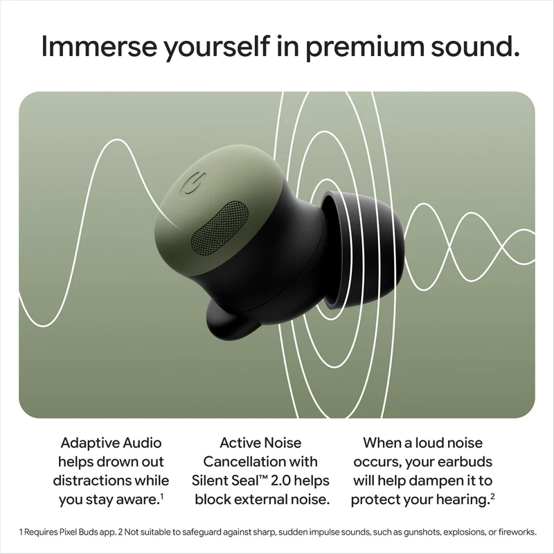 Google Pixel Buds Pro 2 (Olive)