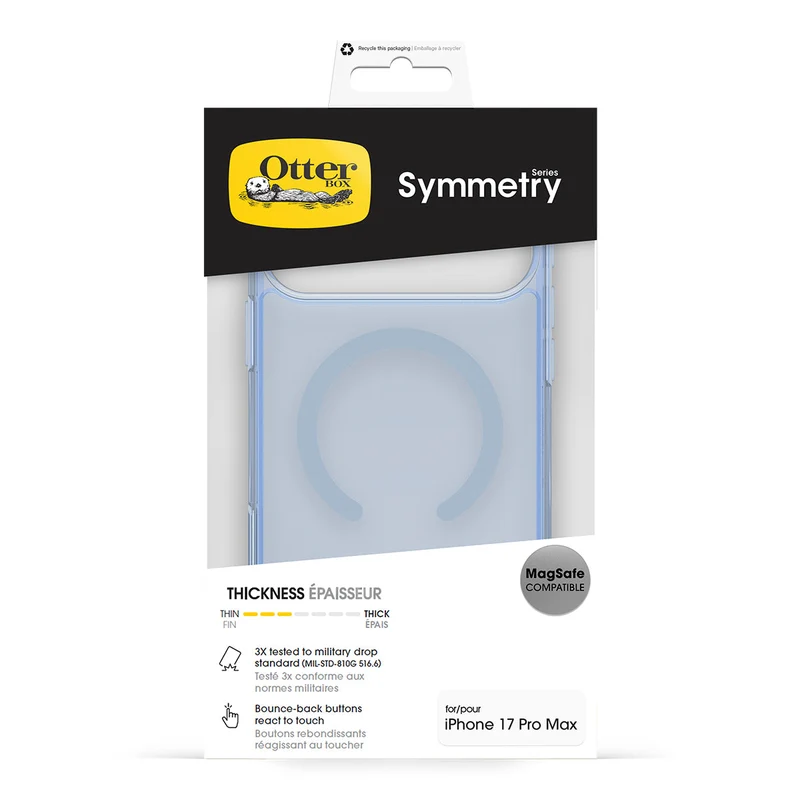 Otterbox Symmetry for iPhone 17 Pro Max - Silver Glade Blue