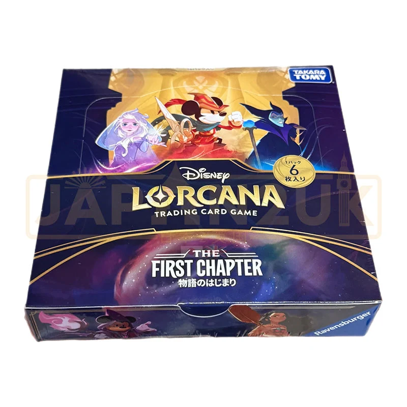 Ravensburger Disney Lorcana TCG The First Chapter Booster Box Japanese