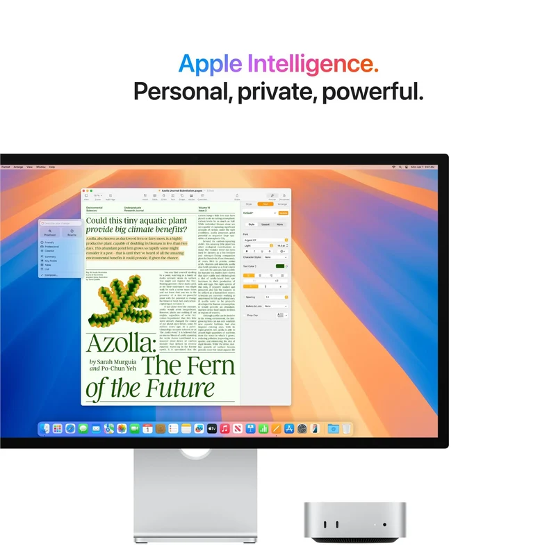 Apple Mac mini with M4 Chip, 10-core CPU/10-core GPU, 256GB/16GB [Ex-Display]