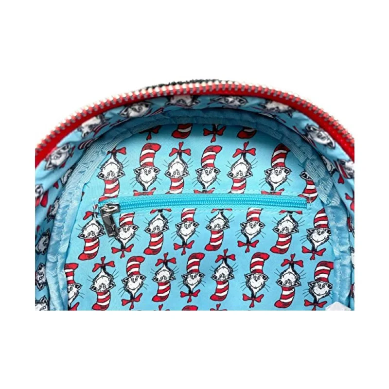 Loungefly Dr Seuss - Cat in the Hat Faux Fur Cosplay Backpack