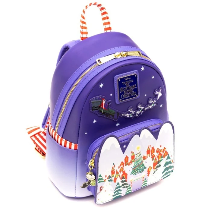 Loungefly Disney The Nightmare Before Christmas - Christmas Town Mini Backpack