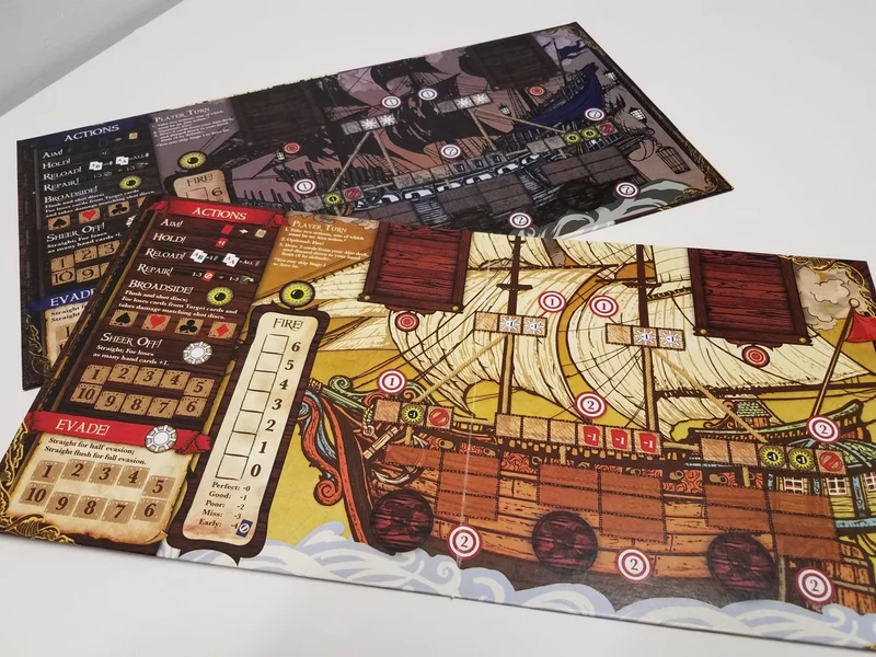 Z-man Games Merchants and Marauders Broadsides!
