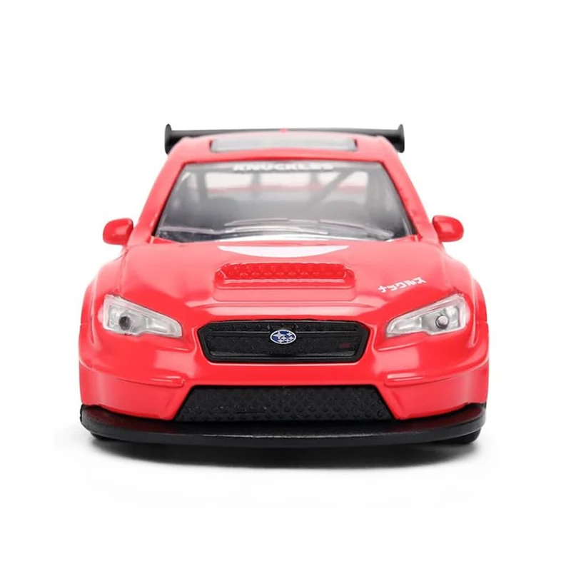 Jada 1:32 Scale Sonic The Hedgehog 2016 Subaru WRX STI Red Diecast Model Car