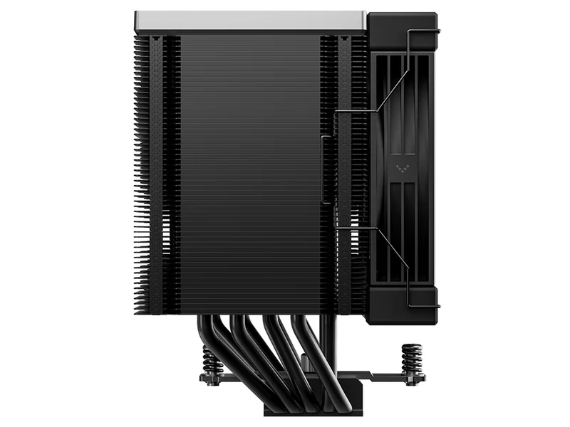DeepCool AK500 G2 Wood Grain Top Cover Single Tower CPU Cooler - Black