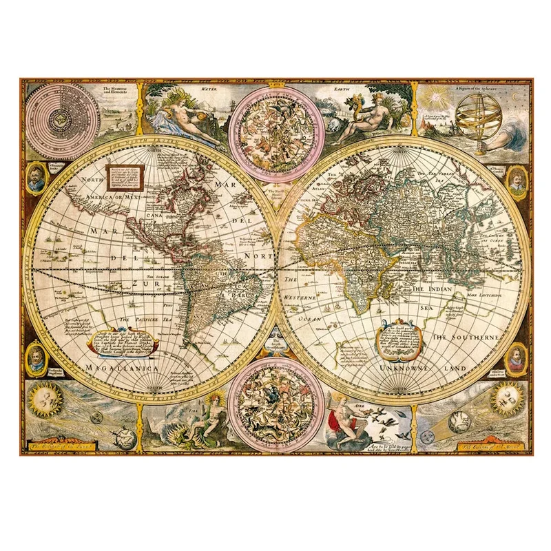 Clementoni 3000pc Old Map Puzzle