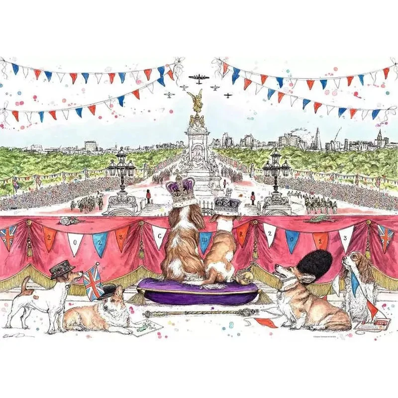 Ravensburger 1000pc Coronation Capers Puzzle