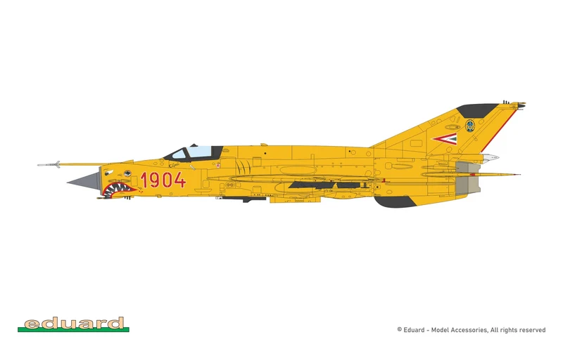 Eduard 1/72 MiG-21bis Dual Combo Model Kit