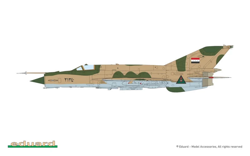 Eduard 1/72 MiG-21bis Dual Combo Model Kit