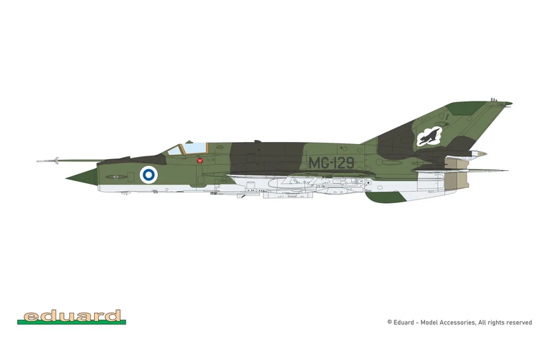 Eduard 1/72 MiG-21bis Dual Combo Model Kit