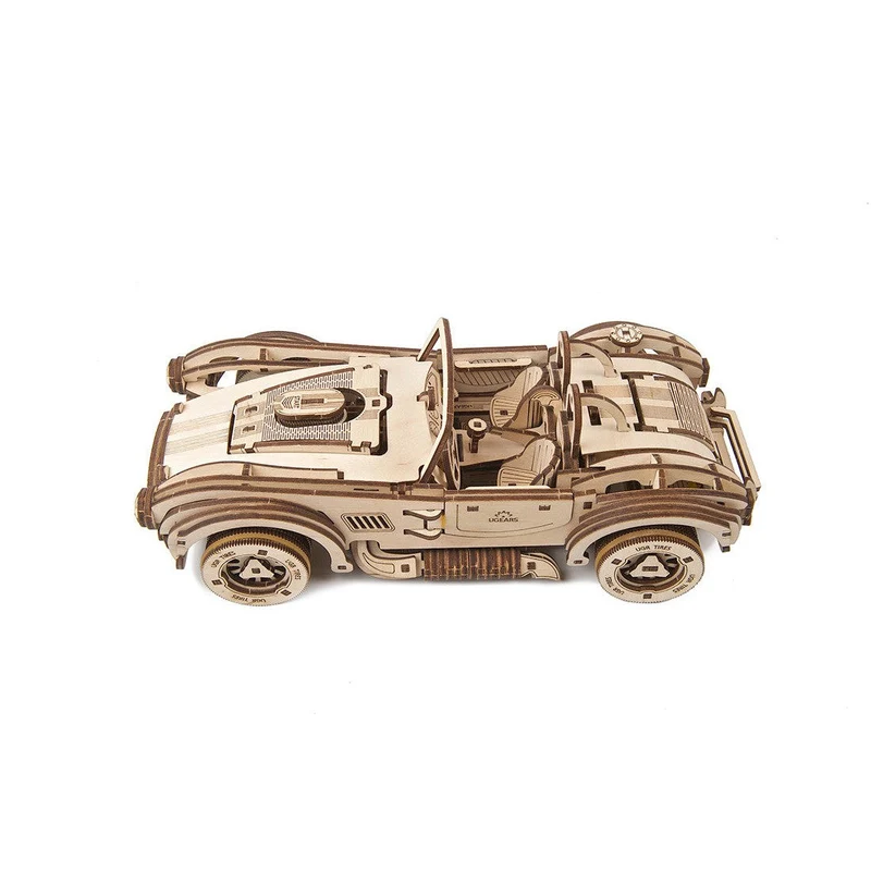 Ugears Drift Cobra Racing Car Wooden Kit 3D Puzzle DIY Toy Model