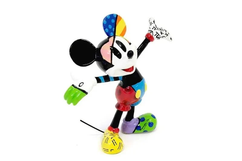 Disney Britto Mickey Mouse Arms Out Mini Figurine