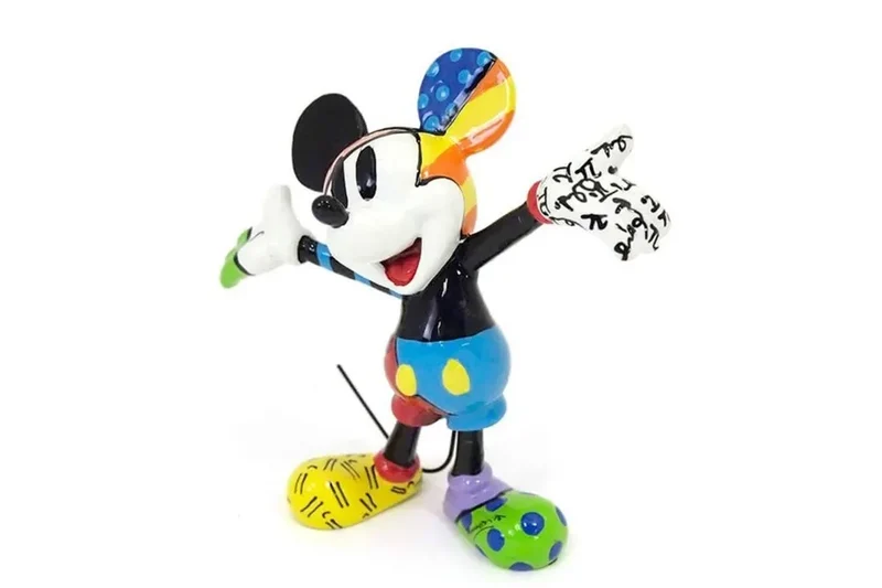 Disney Britto Mickey Mouse Arms Out Mini Figurine