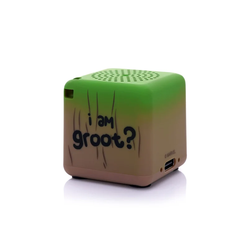 Bitty Boomers Groot Bitty Box Mini Bluetooth Speaker, Marvel