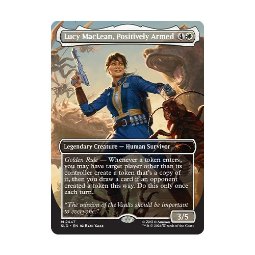 Wizards Of The Coast Magic Secret Lair X Fallout Beyond Vault 33 Non Foil Edition