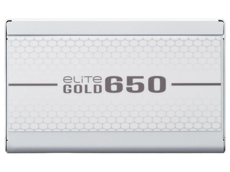 Cooler Master Elite Gold 650 650W 80+ Gold Fully Modular ATX 3.1 Power Supply - White Edition