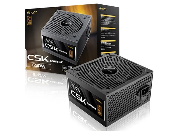Antec CSK DC 650W 80+ Bronze ATX Power Supply