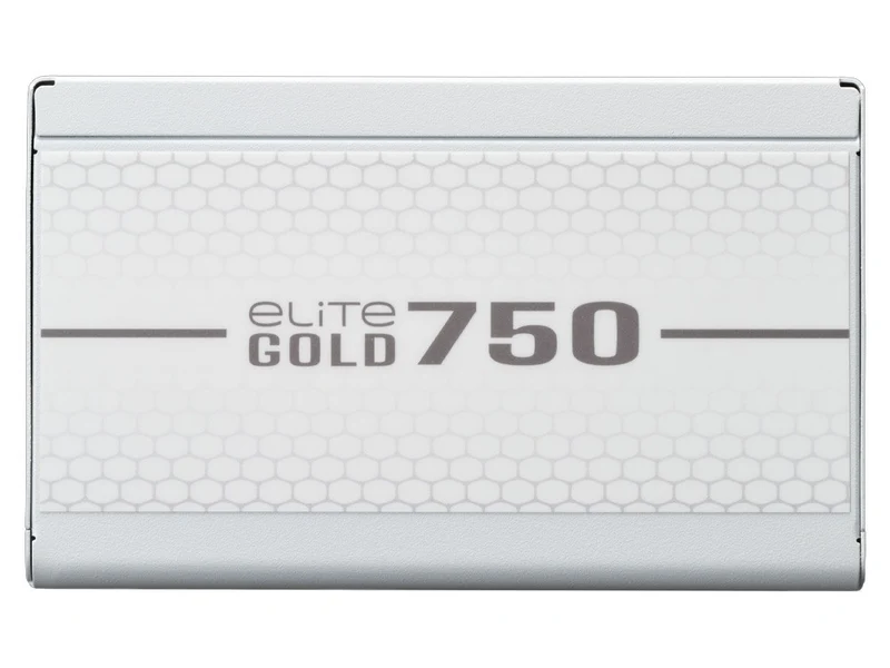 Cooler Master Elite Gold 750 750W 80+ Gold Fully Modular ATX 3.1 Power Supply - White Edition