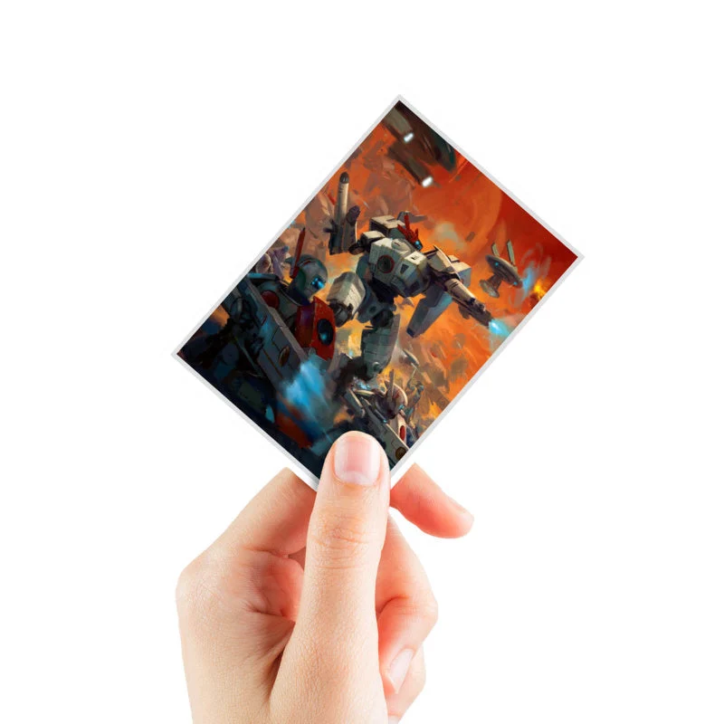 Ultra Pro T'au Empire Codex Aligned 105ct Apex Deck Protector Sleeves for Warhammer 40k