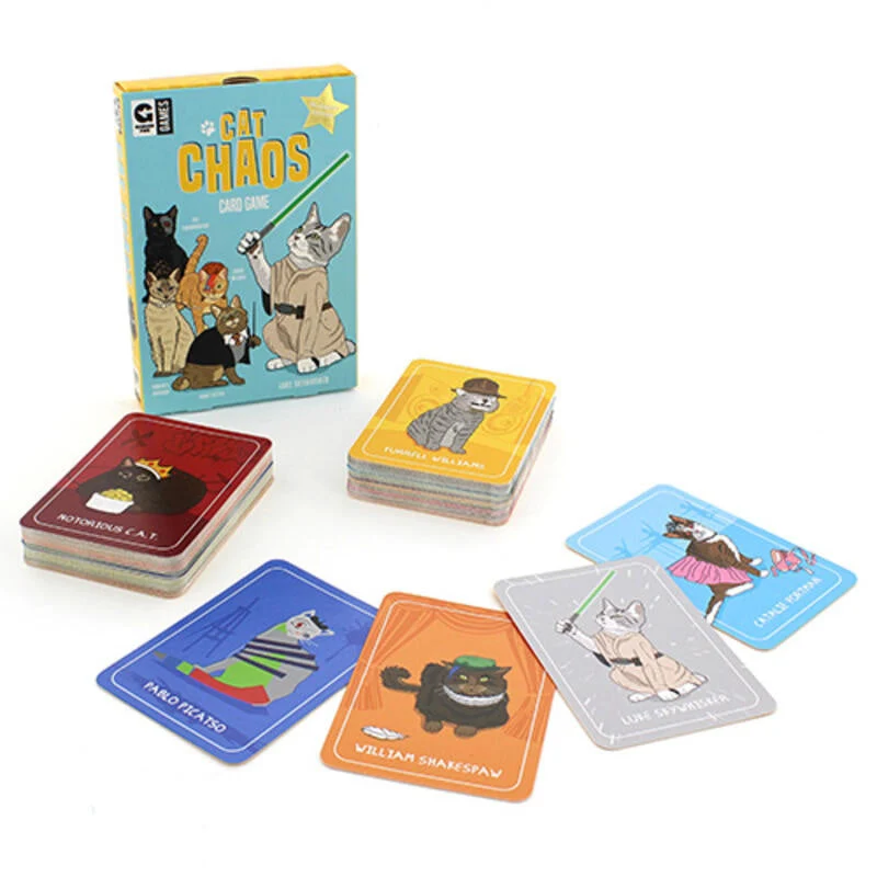 Ginger Fox Cat Chaos Card Swapping Game