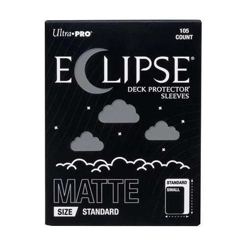 ULTRA PRO ECLIPSE Matte Standard Sleeves 105ct (Smoke Grey)
