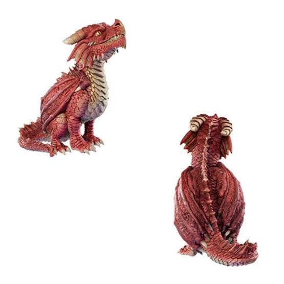 Wizkids D&D Replicas of the Realms: Red Dragon Wyrmling Foam Figure - 50th Anniversary
