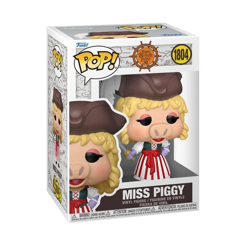 Muppets: Treasure Island – Miss Piggy Pop! Vinyl