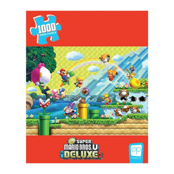 The Op Super Mario Chaos & Fun 1000pc Jigsaw Puzzle