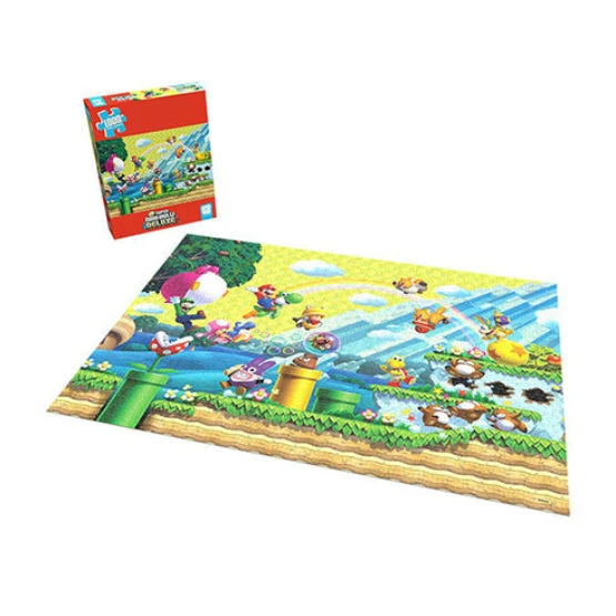 The Op Super Mario Chaos & Fun 1000pc Jigsaw Puzzle