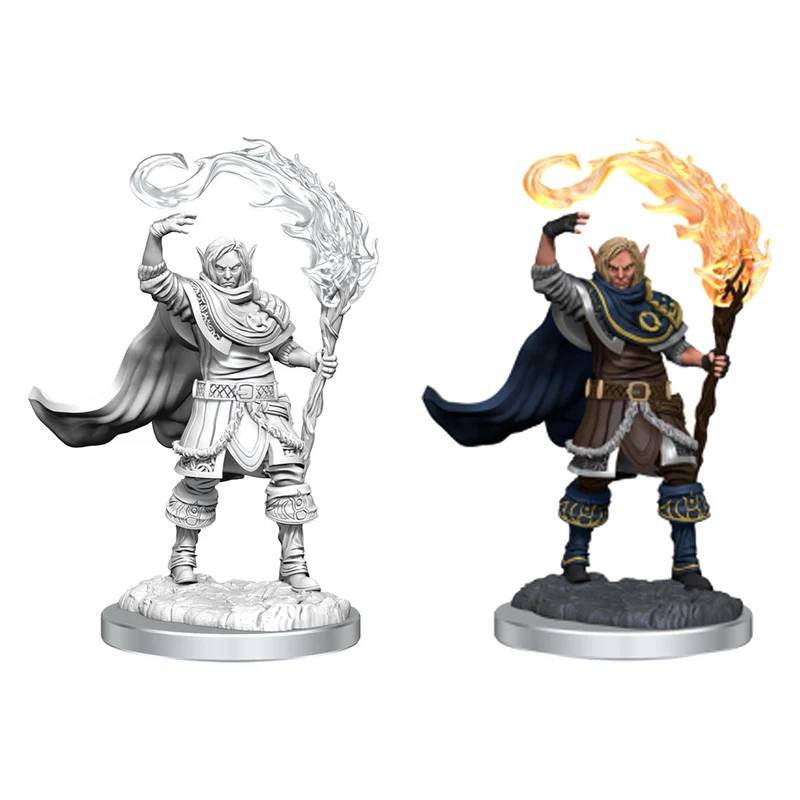 Wizkids D&D Nolzurs Marvelous Unpainted Miniatures Elf Cleric Male