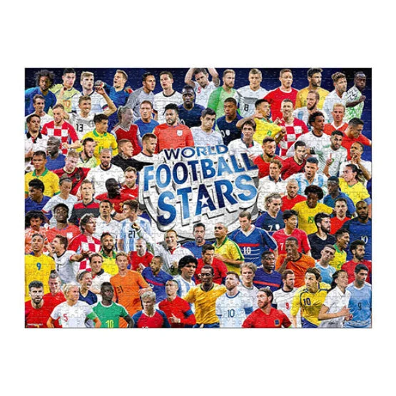 Winning Moves World Football Stars 1000 Piece Puzzle