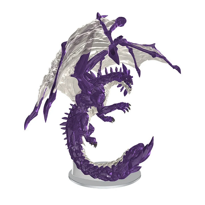 Wizkids D&D Nolzur's Marvelous Miniatures Adult Amethyst Dragon