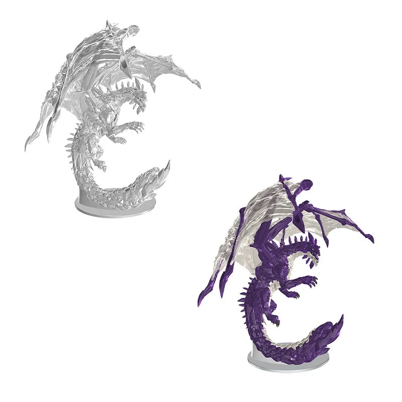 Wizkids D&D Nolzur's Marvelous Miniatures Adult Amethyst Dragon