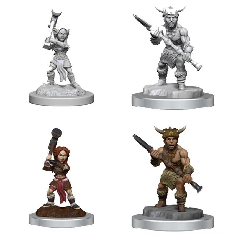 Wizkids D&D Nolzurs Marvelous Miniatures Halfling Barbarians