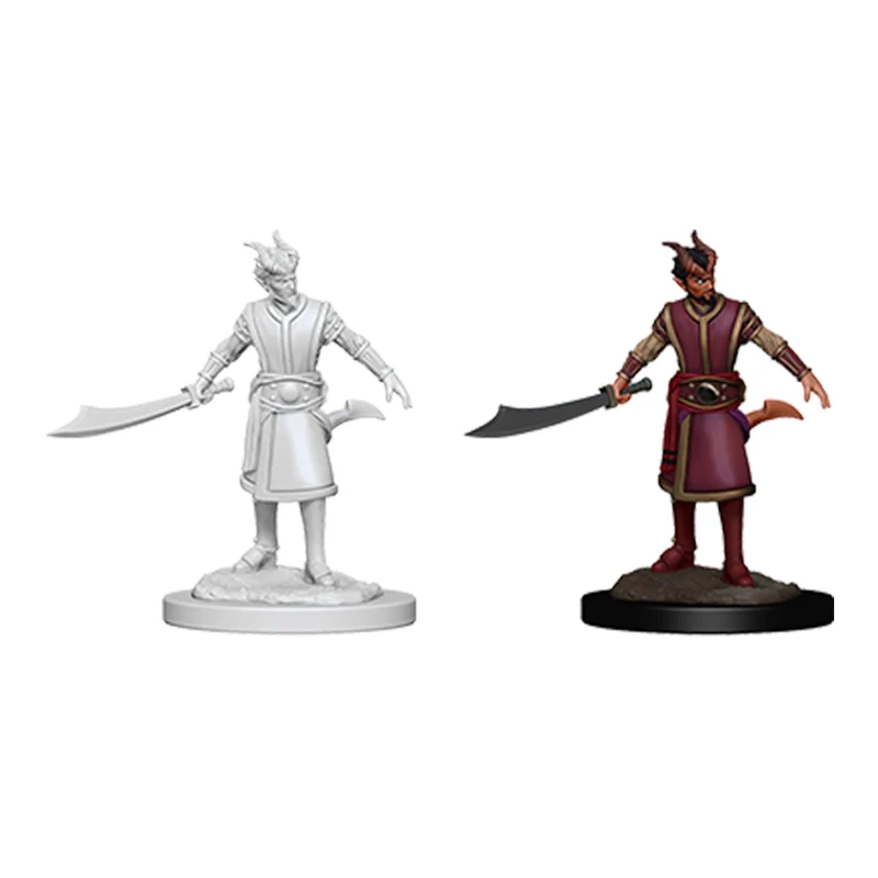 Wizkids D&D Nolzurs Marvelous Unpainted Miniatures Male Tiefling Warlock