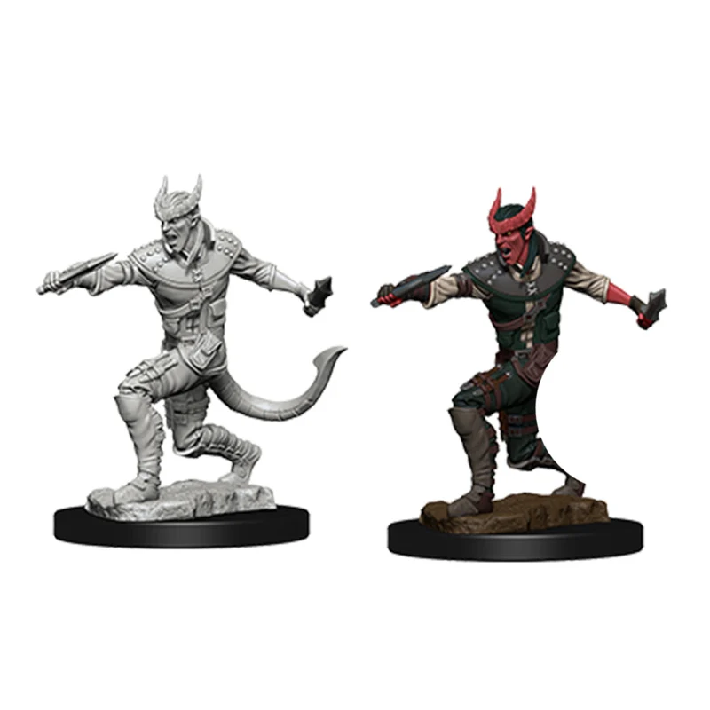 Wizkids D&D Nolzurs Marvelous Unpainted Miniatures Tiefling Male Rogue
