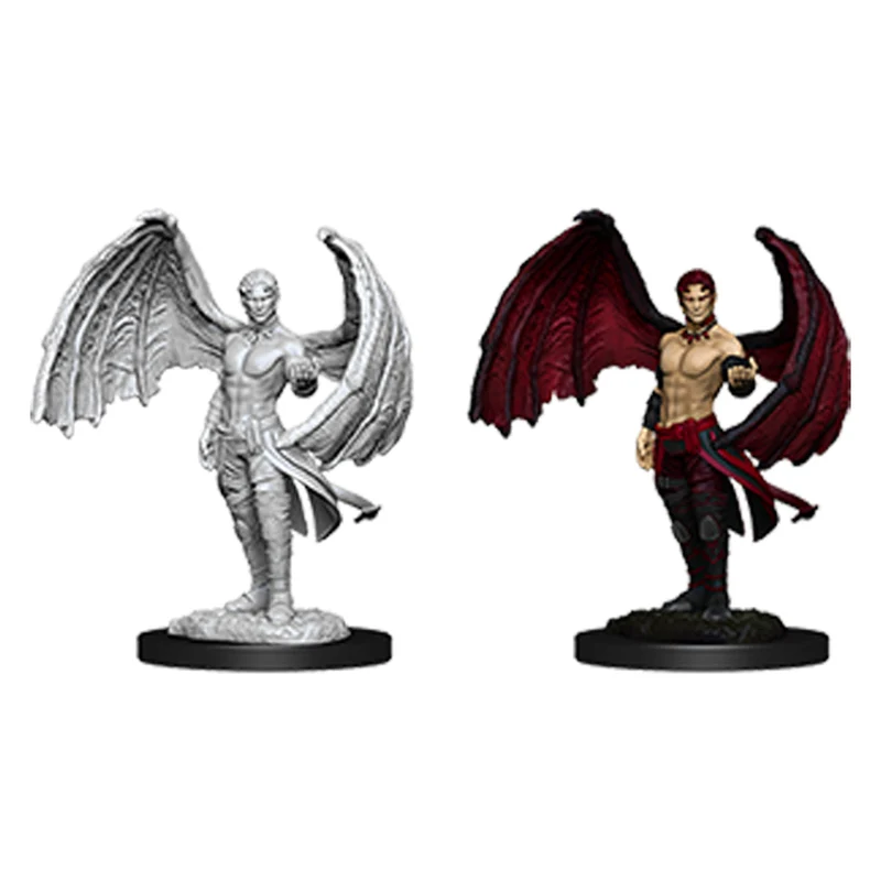 Wizkids D&D Nolzurs Marvelous Unpainted Miniatures Succubus & Incubus
