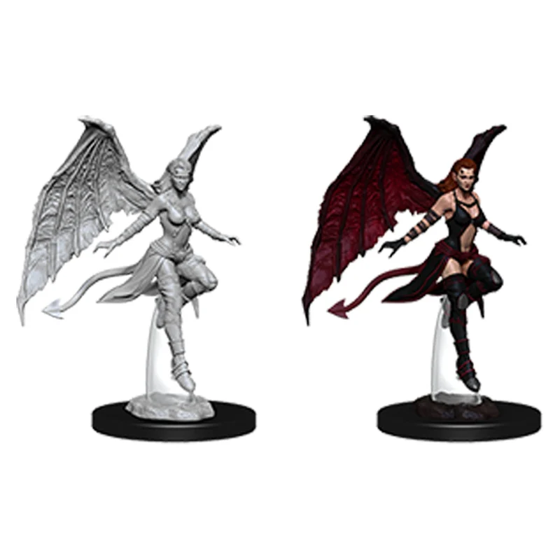 Wizkids D&D Nolzurs Marvelous Unpainted Miniatures Succubus & Incubus