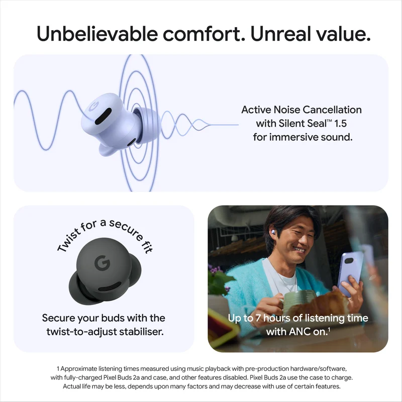 Google Pixel Buds 2a (Berry)