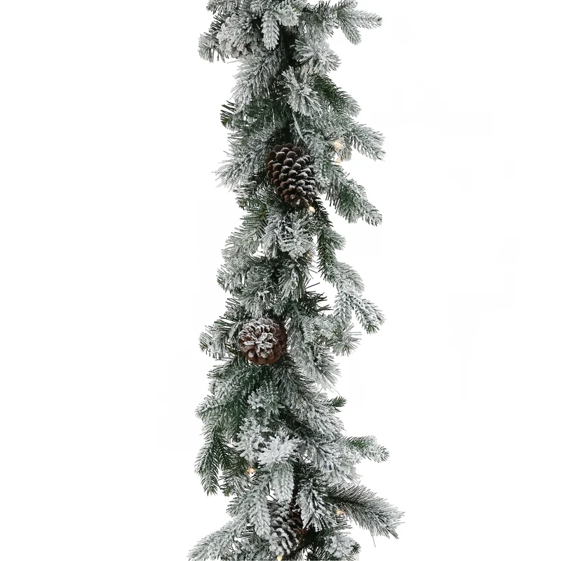 Christabelle 2.7m Christmas Garland with Lights - Dorchester