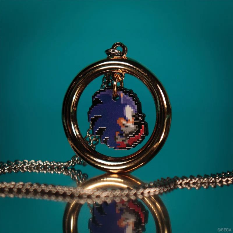 Sonic The Hedgehog Ring Necklace - Limited Edition